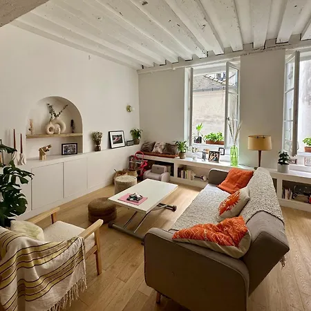Marais 8rdl - 2 Rooms, 2 Bathrooms, Terrace Appartamento